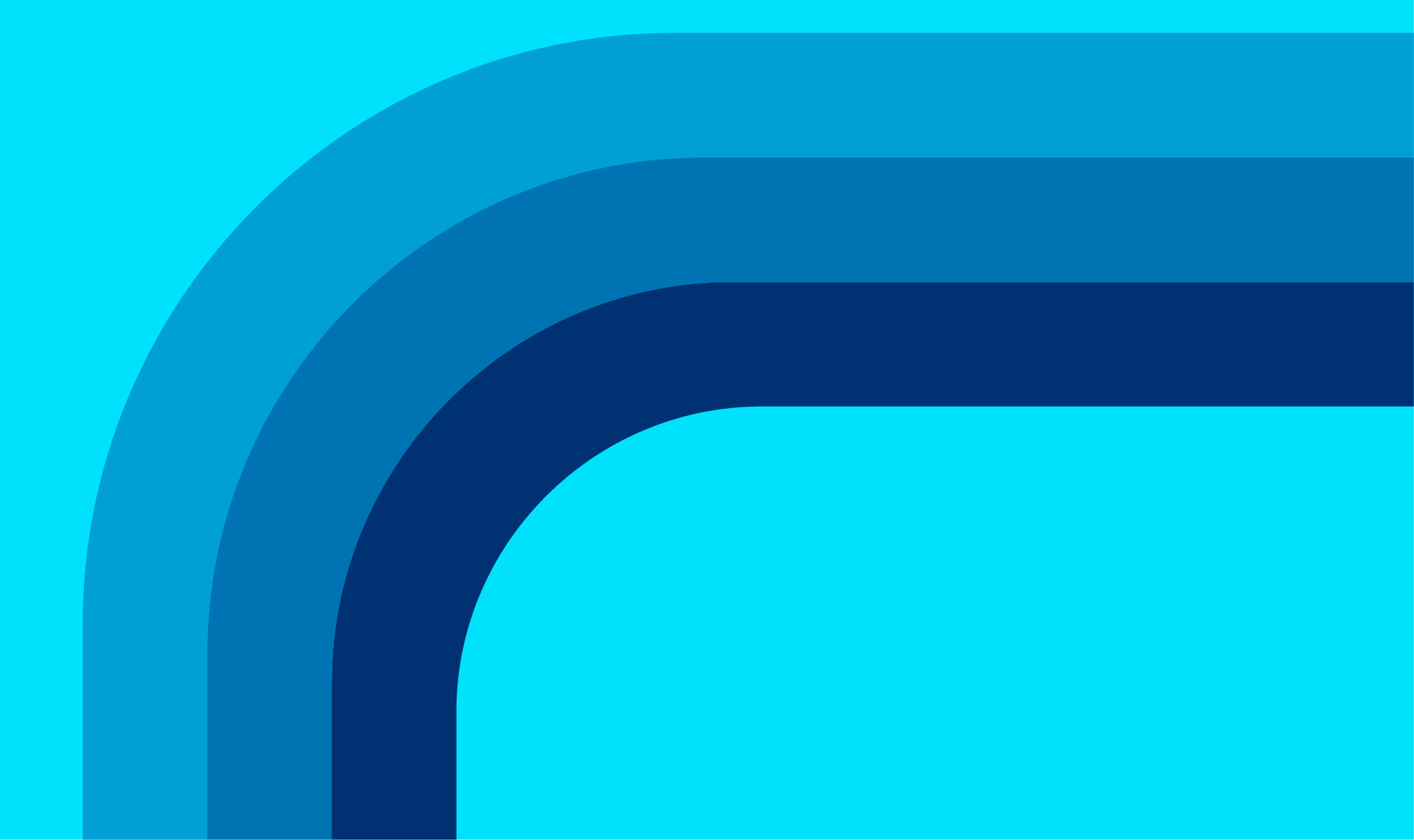 blue curved line element