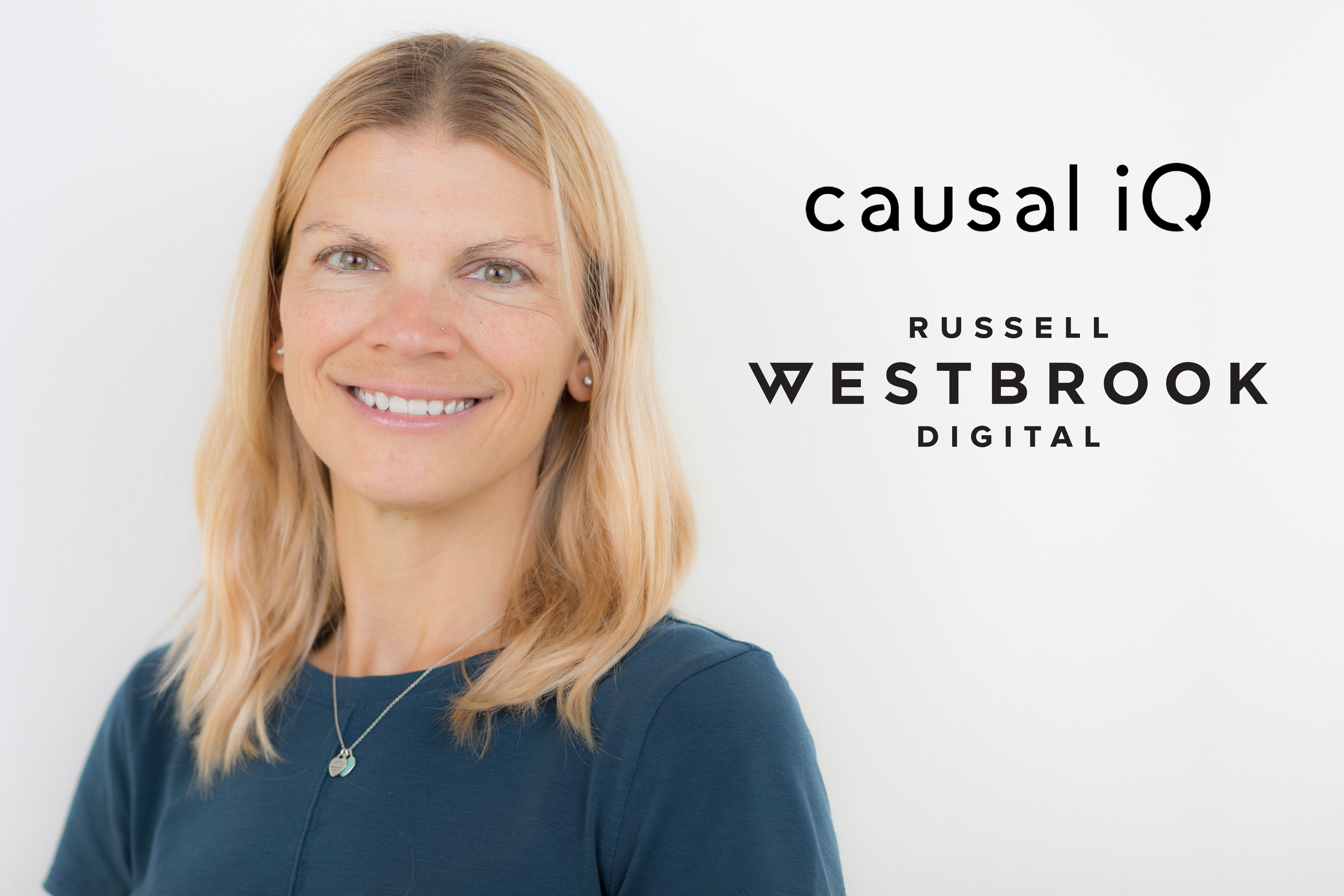 Image of Jennifer Lang for the Q&A with Jennifer Lang with the Causal IQ and Russell Westbrook Digital logos